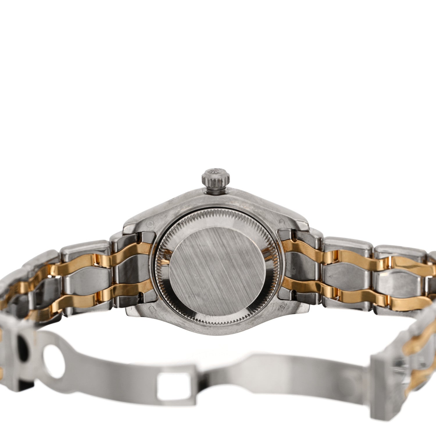 Rolex 18K White Yellow Gold Diamond 29mm Pearlmaster Datejust Watch Champagne 80319 4 of 4