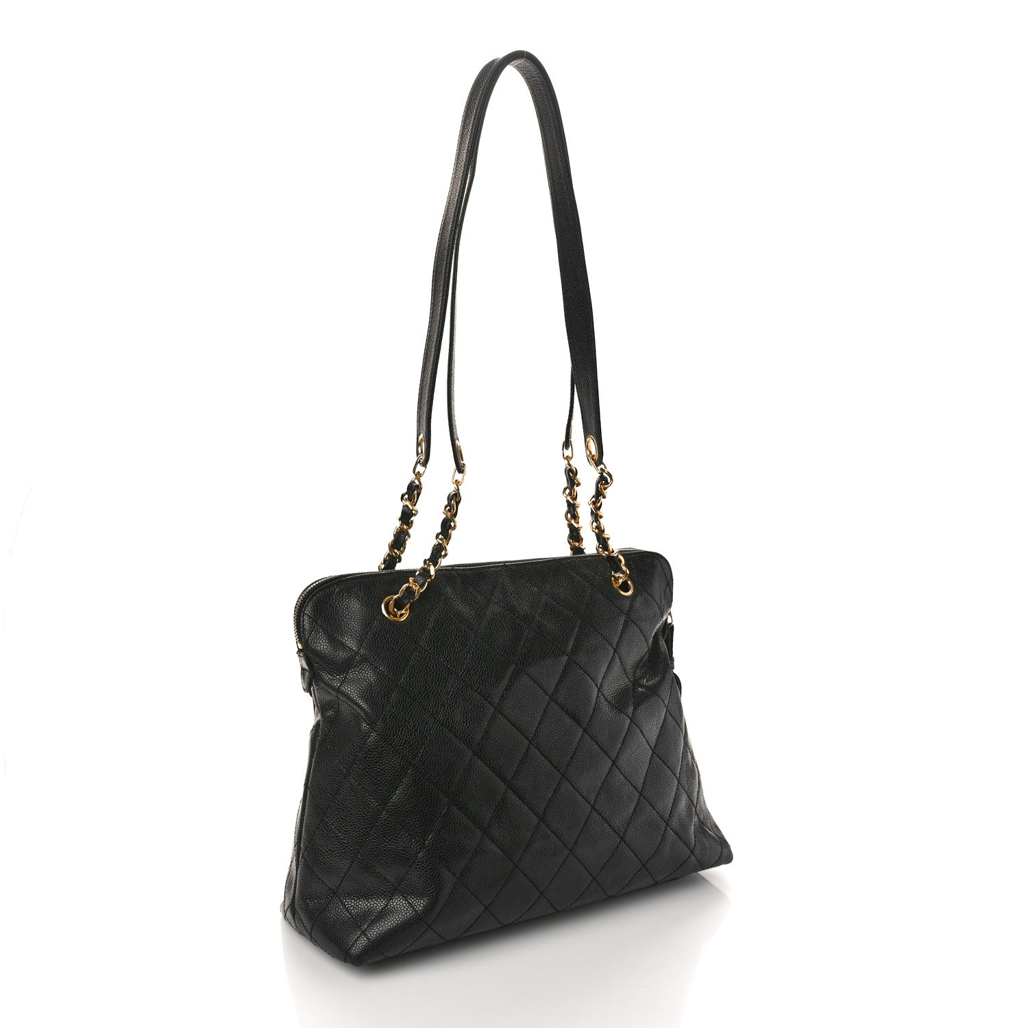 Chanel Caviar Quilted Flap Shoulder Bag Black 2 of 10