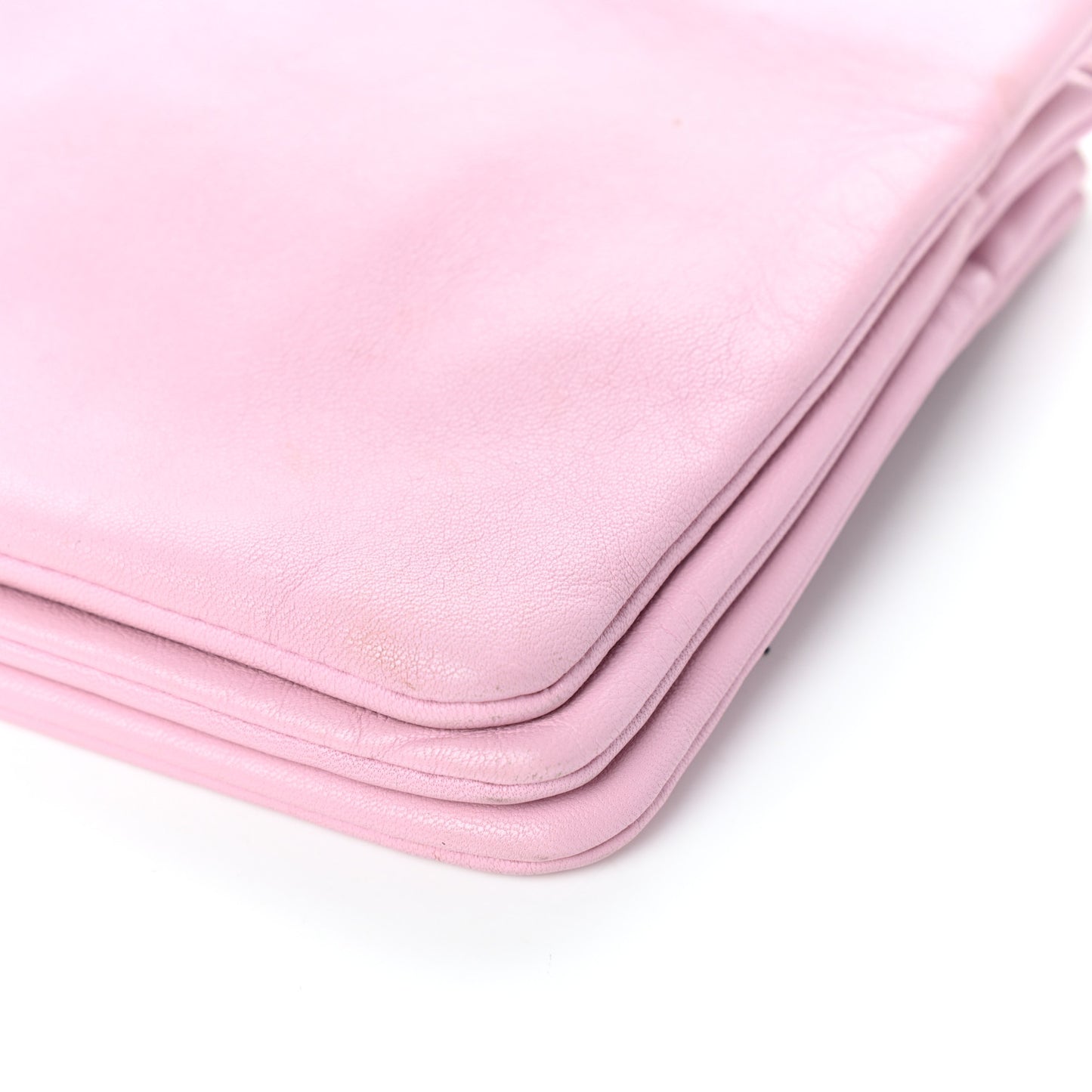 Lambskin Small Trio Crossbody Bag Pink