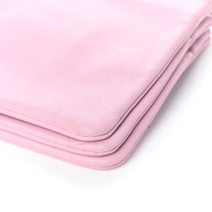 Celine Lambskin Small Trio Crossbody Bag Pink 10 of 12