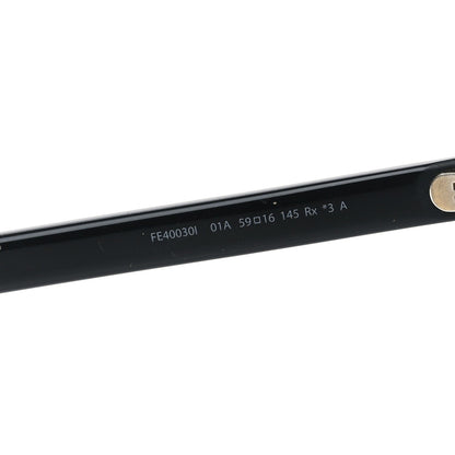 Fendi Acetate Square Sunglasses FE40030I Black 6 of 7