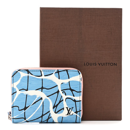 Louis Vuitton Epi Zippy Coin Purse Aqua 9 of 9