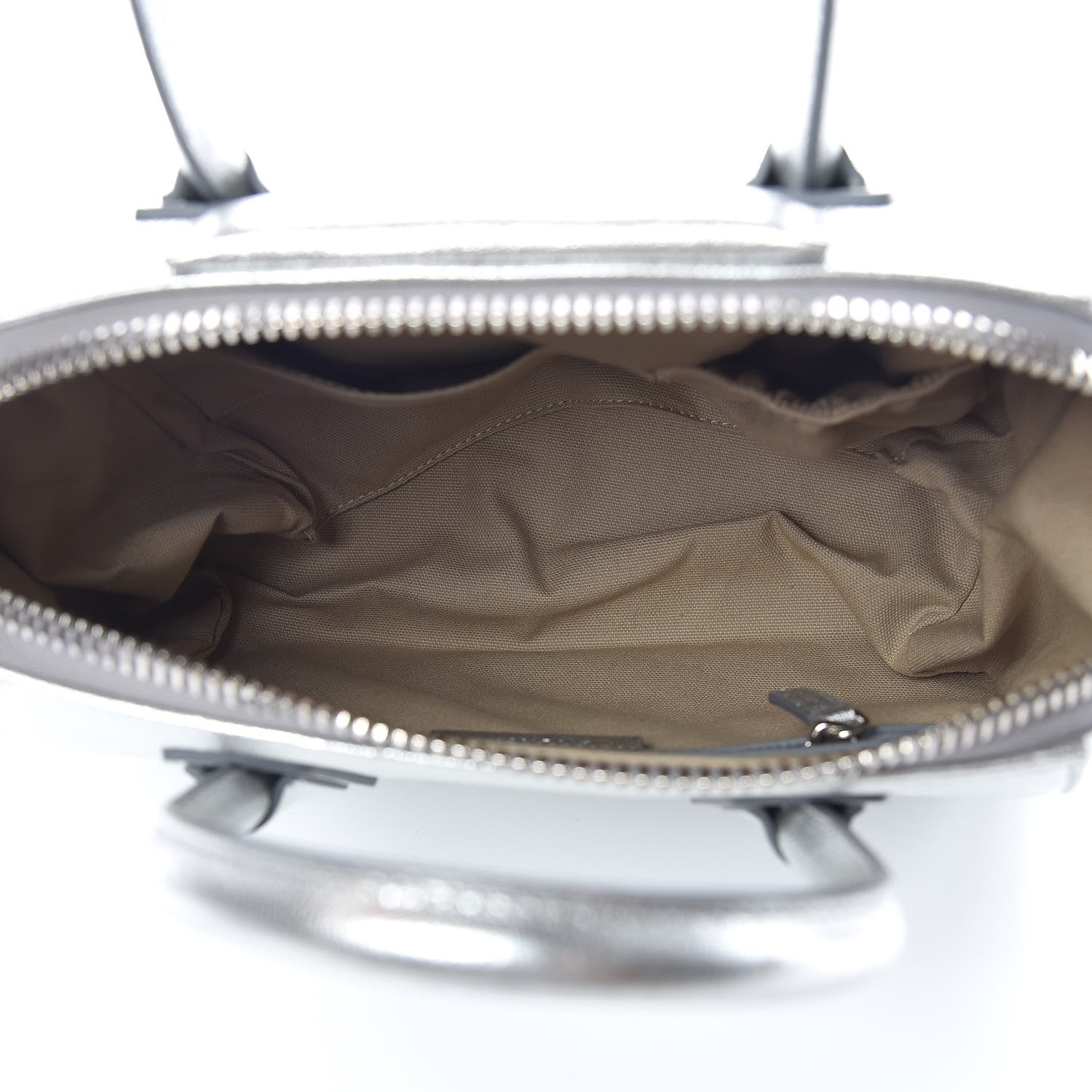 Givenchy Metallic Sugar Goatskin Small Antigona Silver 5 of 15