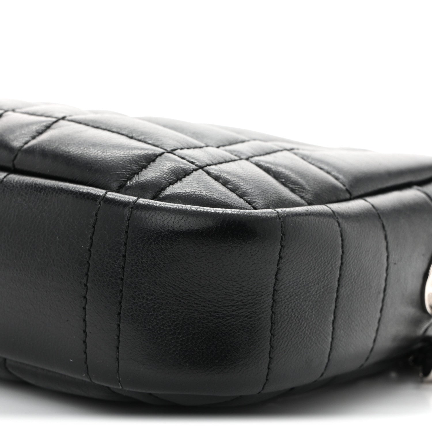 Burberry Calfskin Quilted Small Lola Camera Bag Black 10 of 11