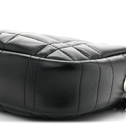 Burberry Calfskin Quilted Small Lola Camera Bag Black 10 of 11