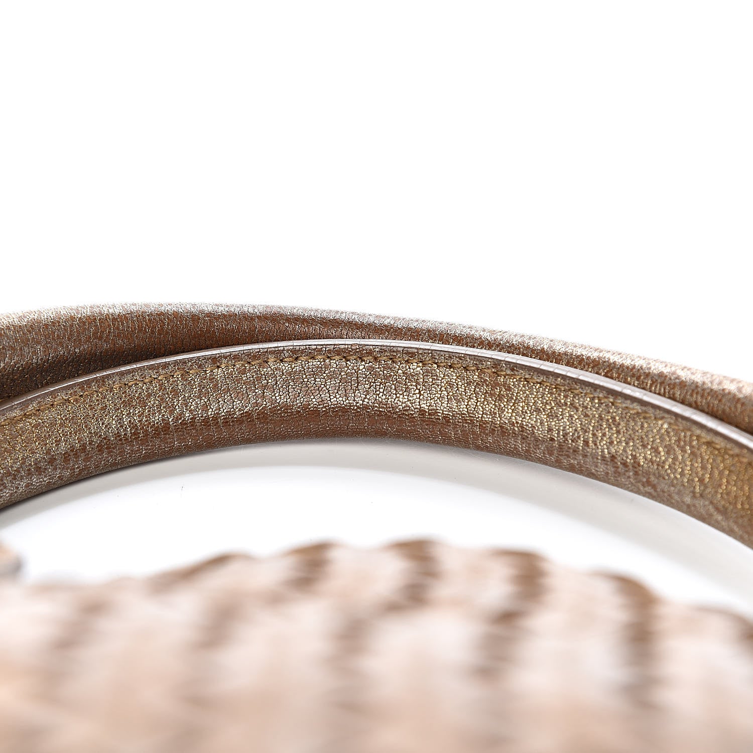 Bottega Veneta Chevre Intrecciato Intrecciato Mini Cabat Ottone 12 of 13