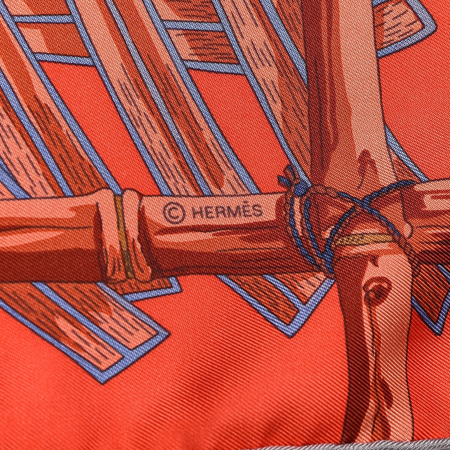 Silk Printed Mythes et Metamorphoses Scarf 90