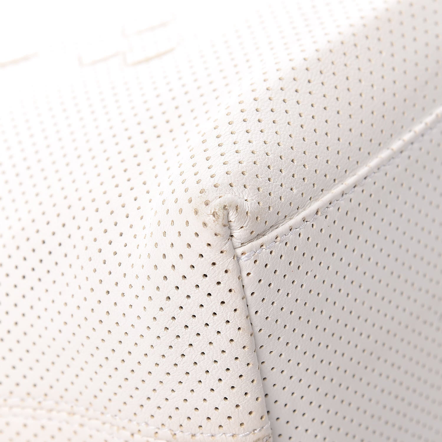Bottega Veneta Nappa Intrecciato Perforated Regent Tote White 11 of 18