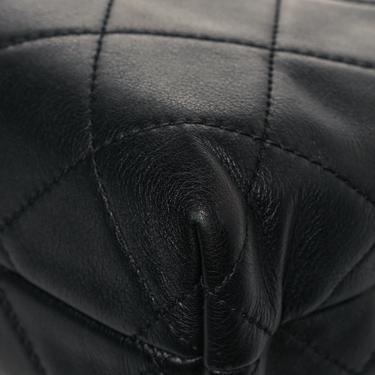 Calfskin Quilted In The Business Flap Bag Black