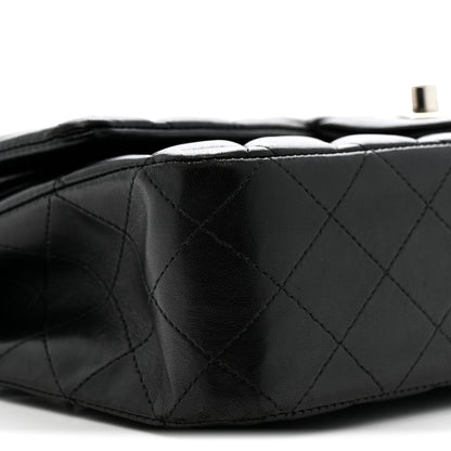 Chanel Lambskin Quilted Medium Double Flap Black 9 of 16