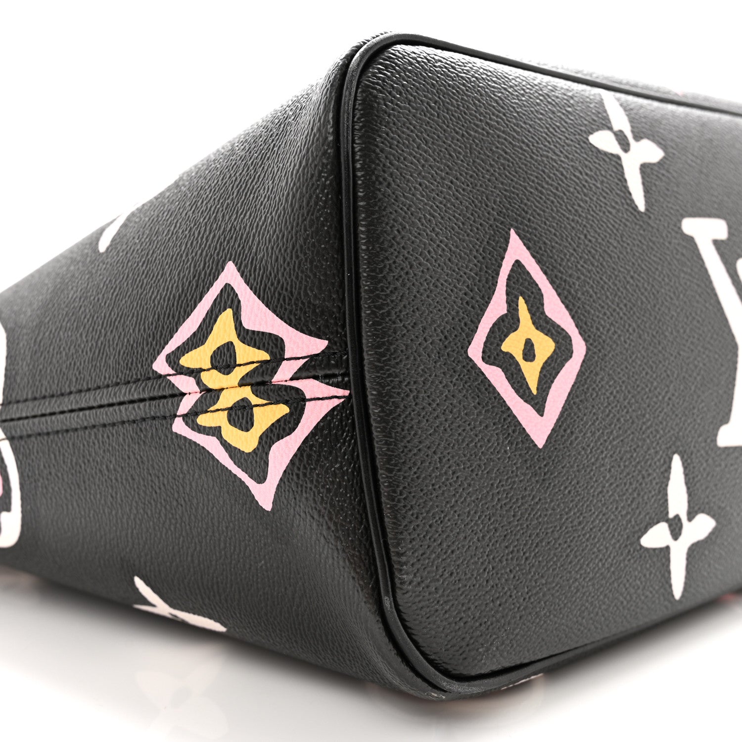 Louis Vuitton Monogram Giant Wild at Heart Neverfull MM Black 9 of 11
