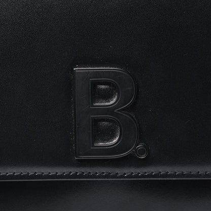 Balenciaga Shiny Box Calfskin Medium B Bag Black 4 of 4