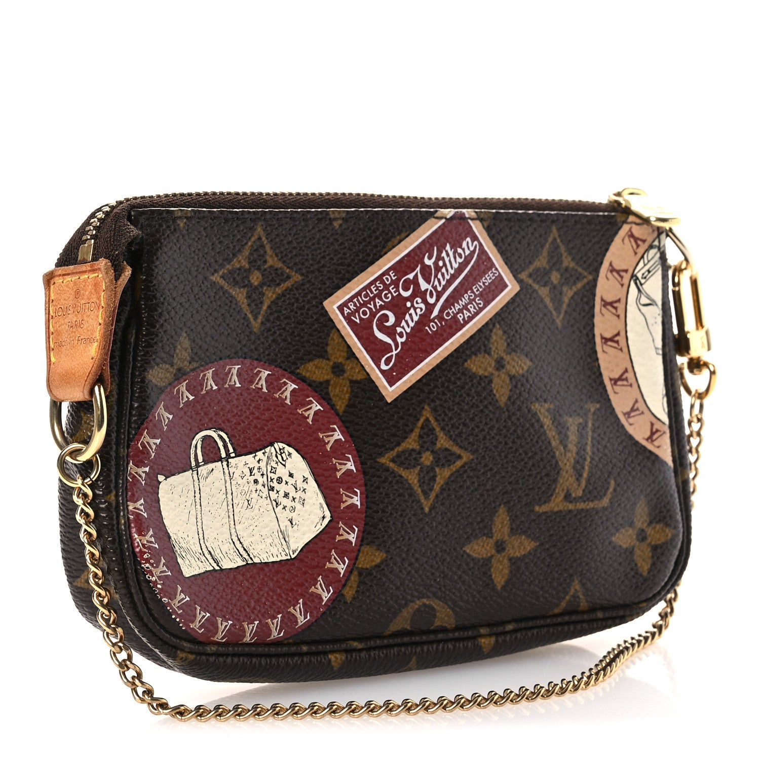 Louis Vuitton Monogram Patch Mini Pochette Accessories 3 of 13