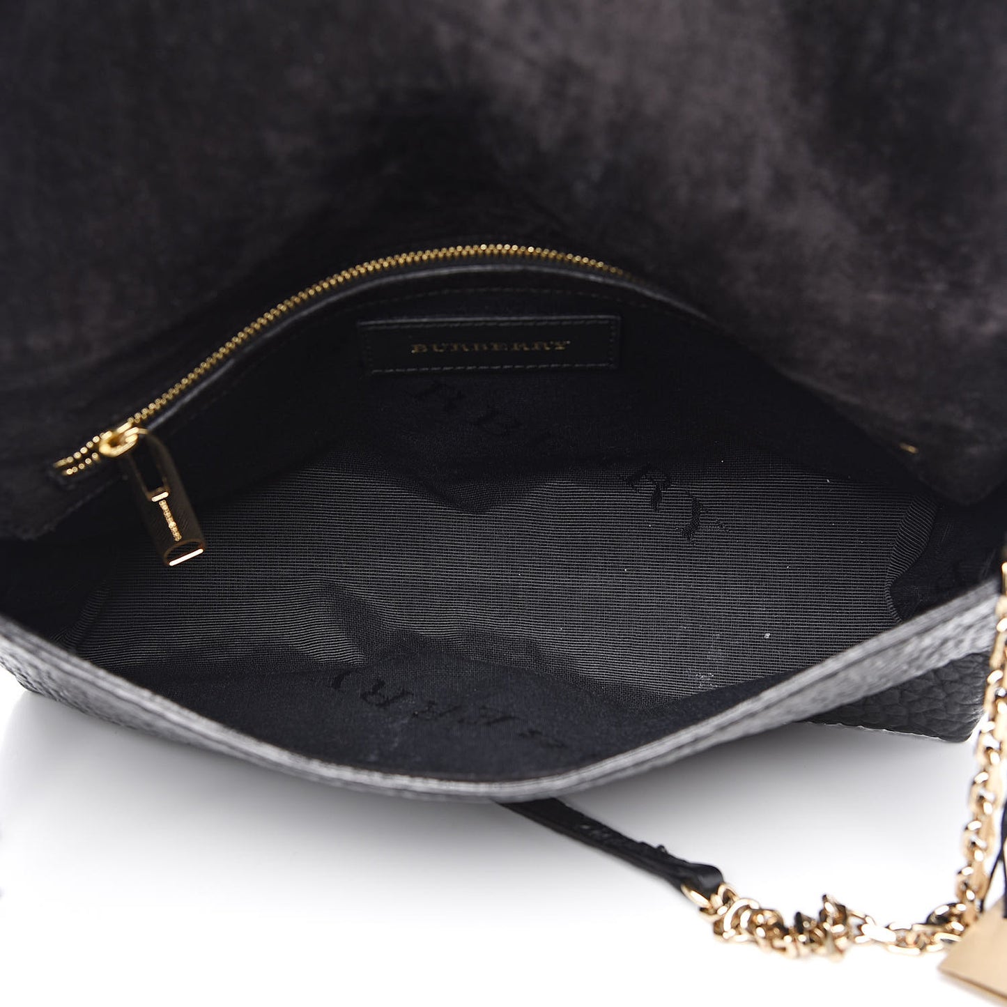 Signature Grain Medium Mildenhall Crossbody Bag Black