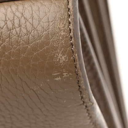 Saint Laurent Grained Calfskin Small Sac De Jour Taupe 20 of 22