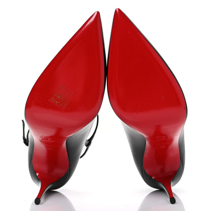 Christian Louboutin Nappa Conclusive 100 Ankle Strap Pumps 39 Black 6 of 9