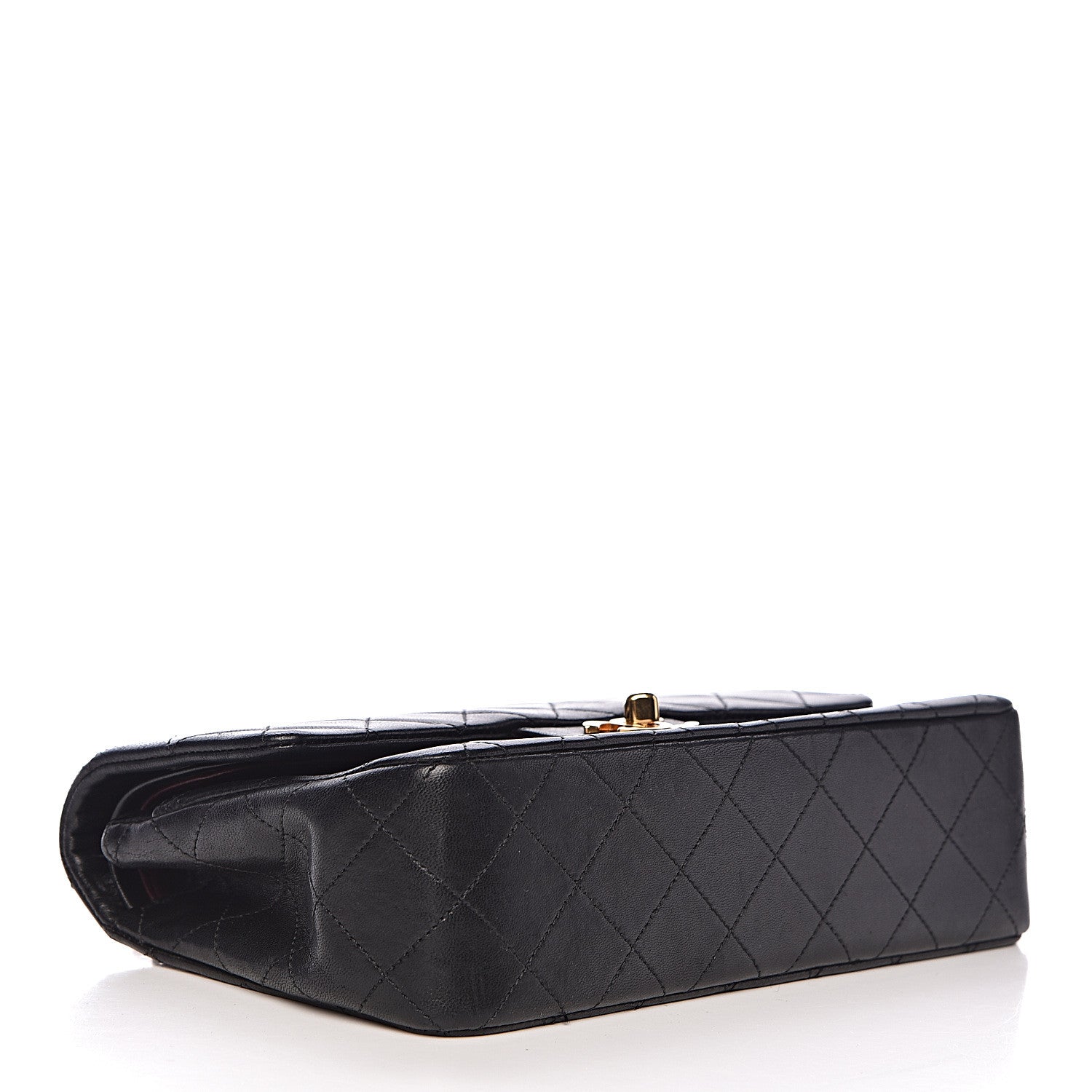 Chanel Lambskin Quilted Small Double Flap Black 4 of 16