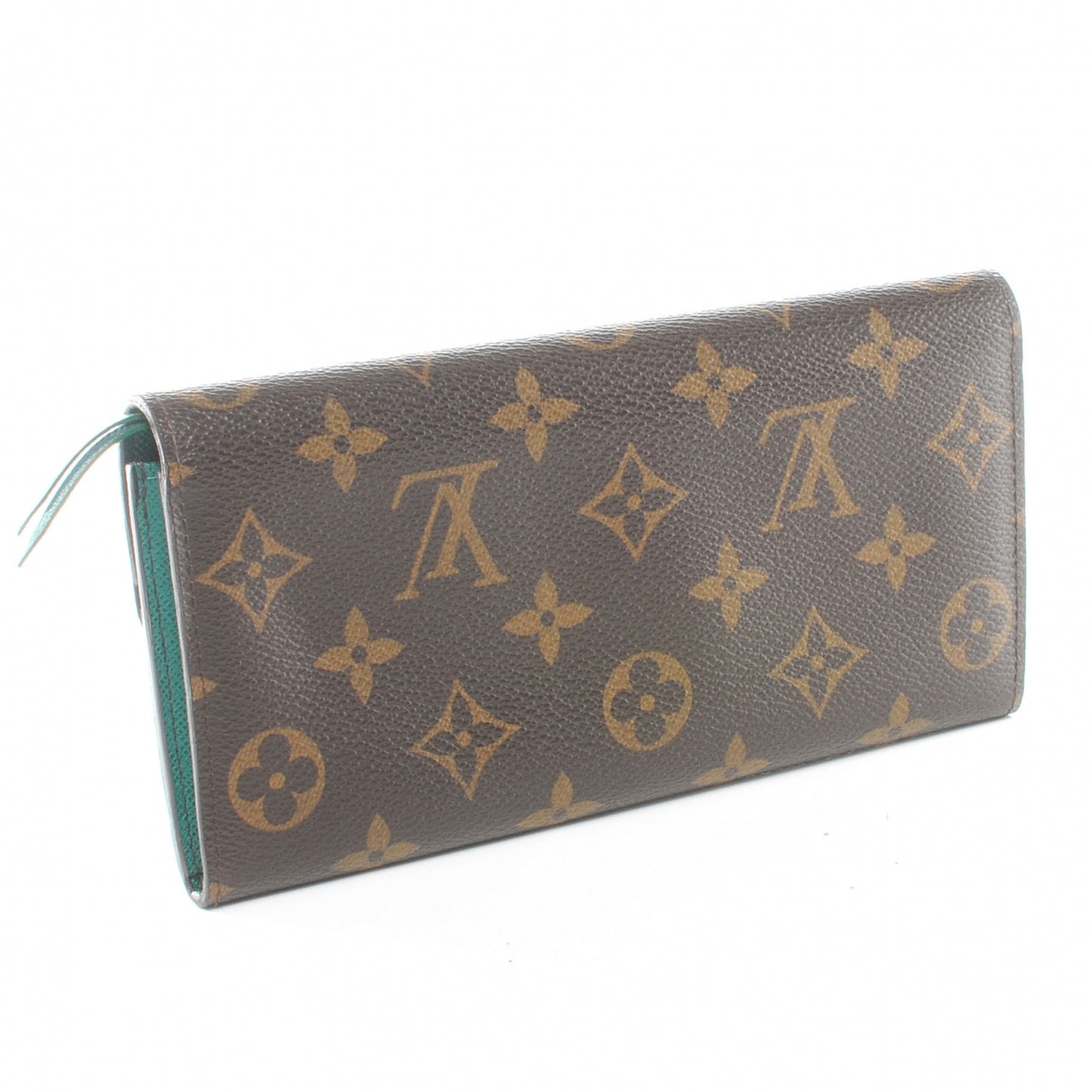 Monogram Emilie Wallet Green