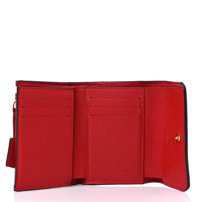 Louis Vuitton Empreinte Pont-Neuf Compact Wallet Cherry 5 of 12