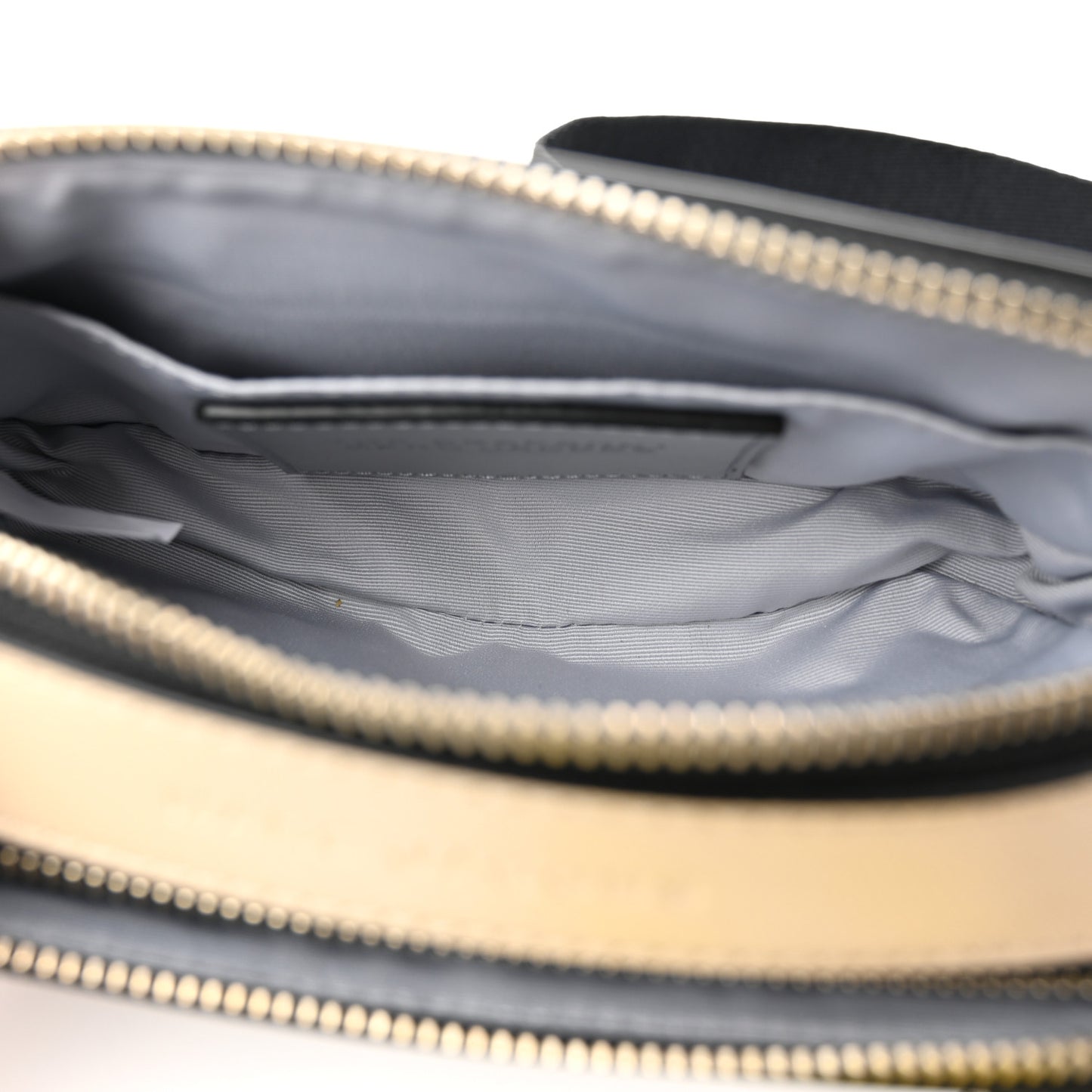 Saffiano Small Snapshot Camera Bag Wolf Grey