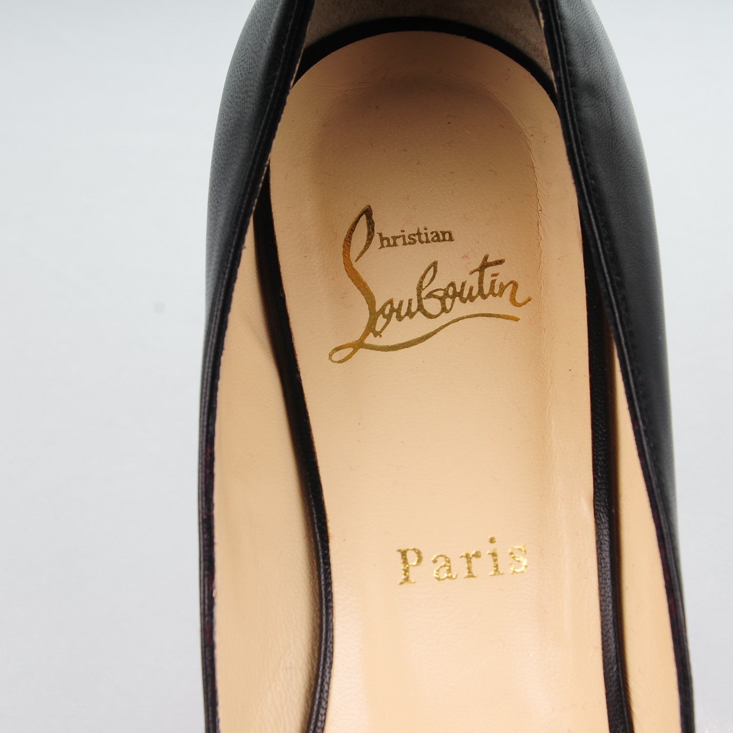 Christian Louboutin Kid Greissimo 85 Pumps 41 Black 6 of 10