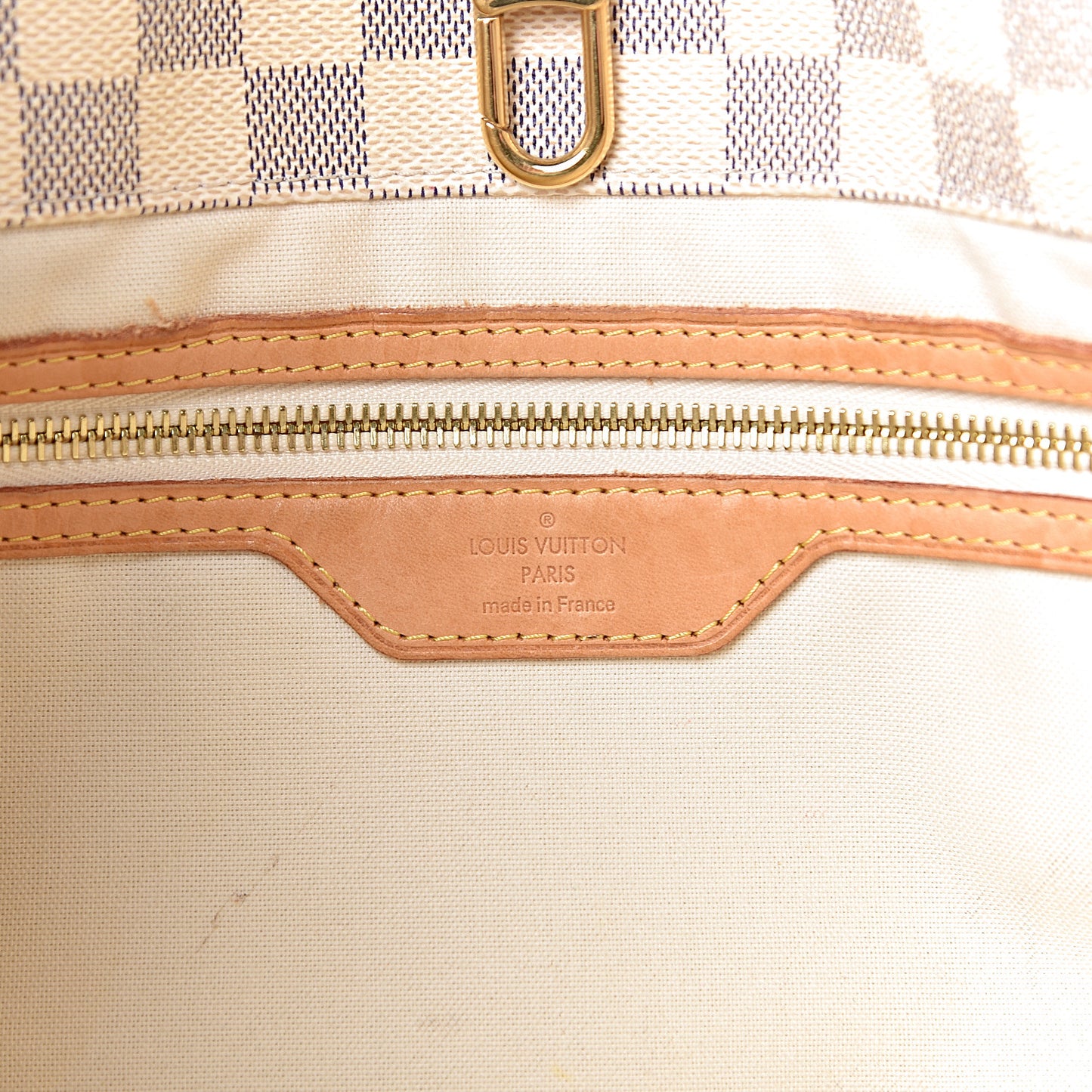 Damier Azur Beach Cabas PM