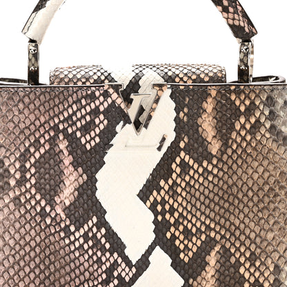 Louis Vuitton Snakeskin Capucines BB Naturel Multicolor 7 of 9