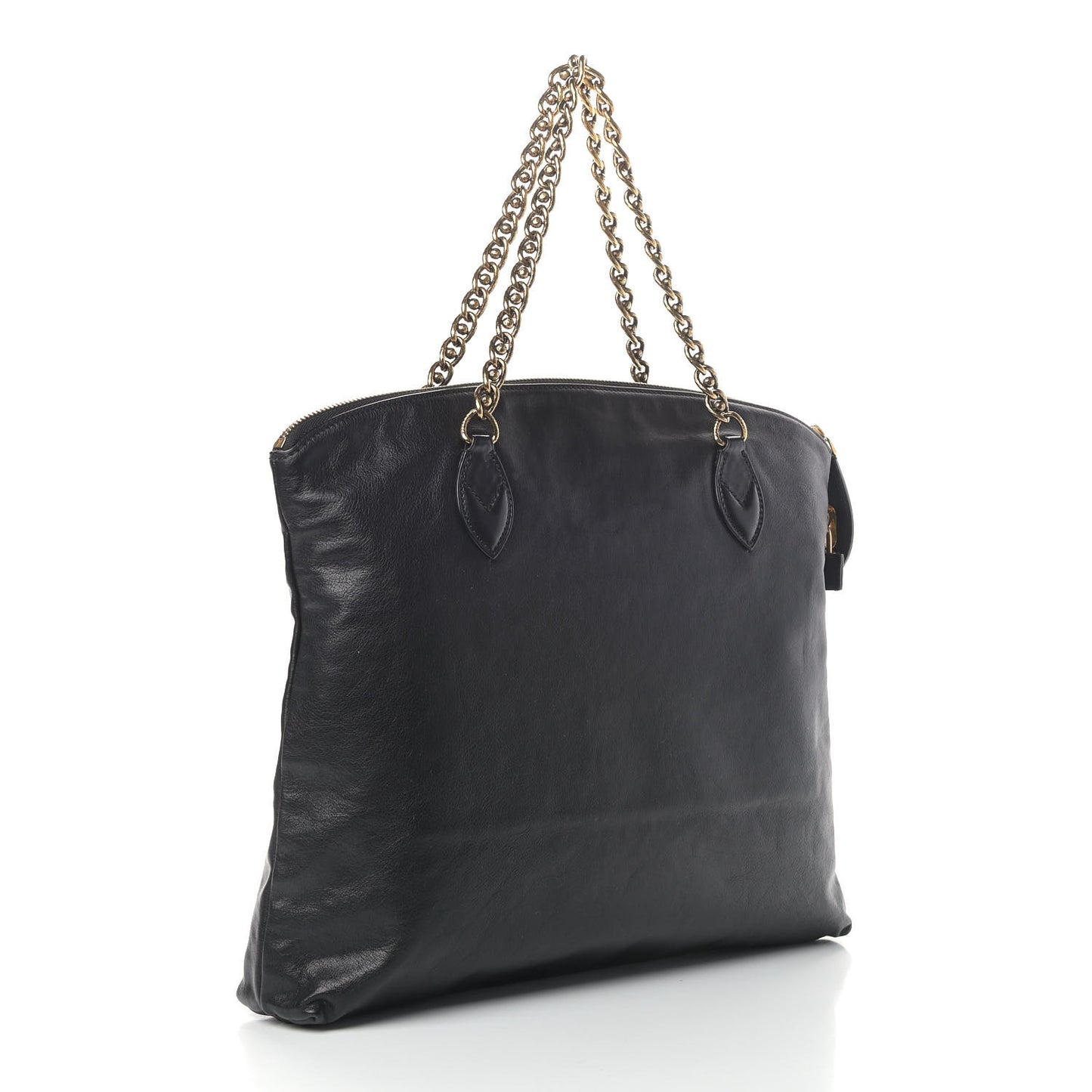 Cuir Boudoir Lockit Chain Black