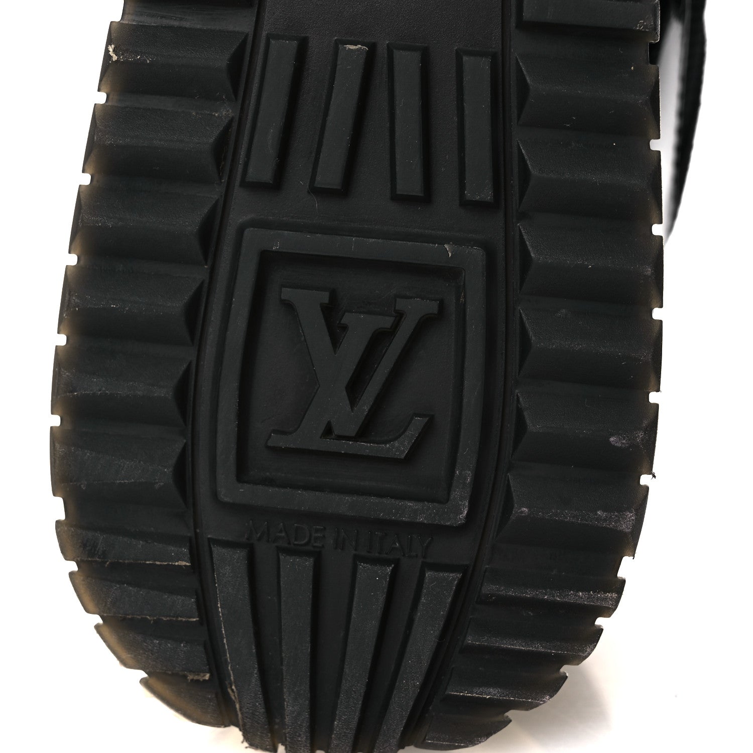 Louis Vuitton Suede Monogram Run Away Sneakers 38.5 Black 8 of 10