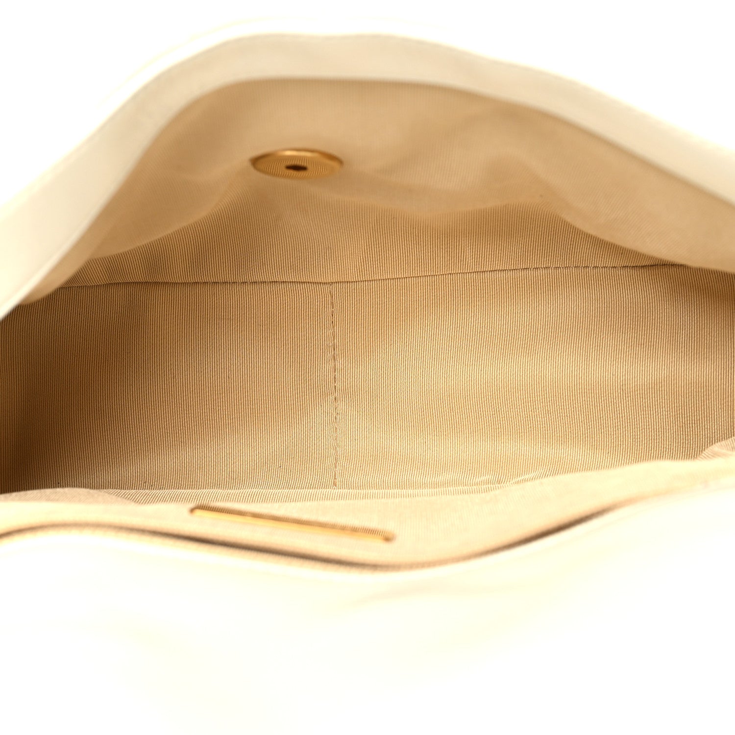 Chanel Shiny Crumpled Calfskin Quilted Medium Chanel 19 Flap White 5 of 11