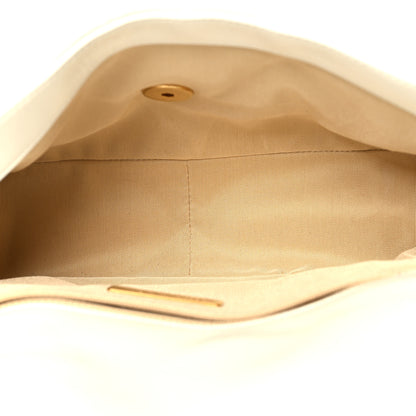 Chanel Shiny Crumpled Calfskin Quilted Medium Chanel 19 Flap White 5 of 11