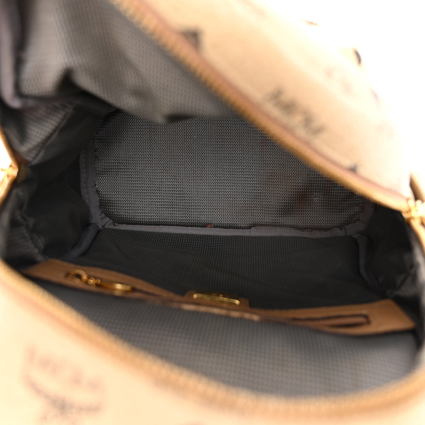 Visetos Side Stud Mini Stark Backpack Beige