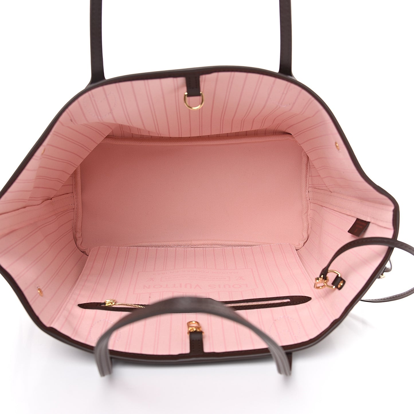 Damier Ebene Neo Neverfull MM Rose Ballerine