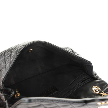 Chanel Lambskin Quilted Medium Single Flap Black 5 of 7