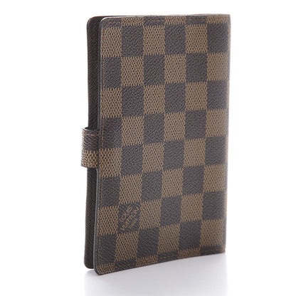 Louis Vuitton Damier Ebene Small Ring Agenda Cover 3 of 9