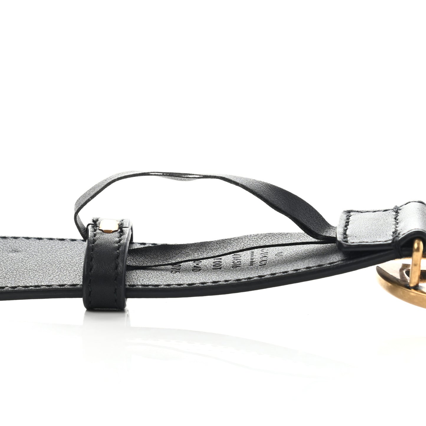 Calfskin Double G 30mm Belt 100 40 Black