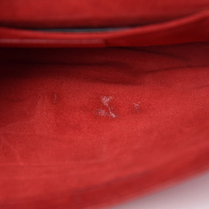 Saint Laurent Calfskin Classic Y Ligne Clutch Red 11 of 18