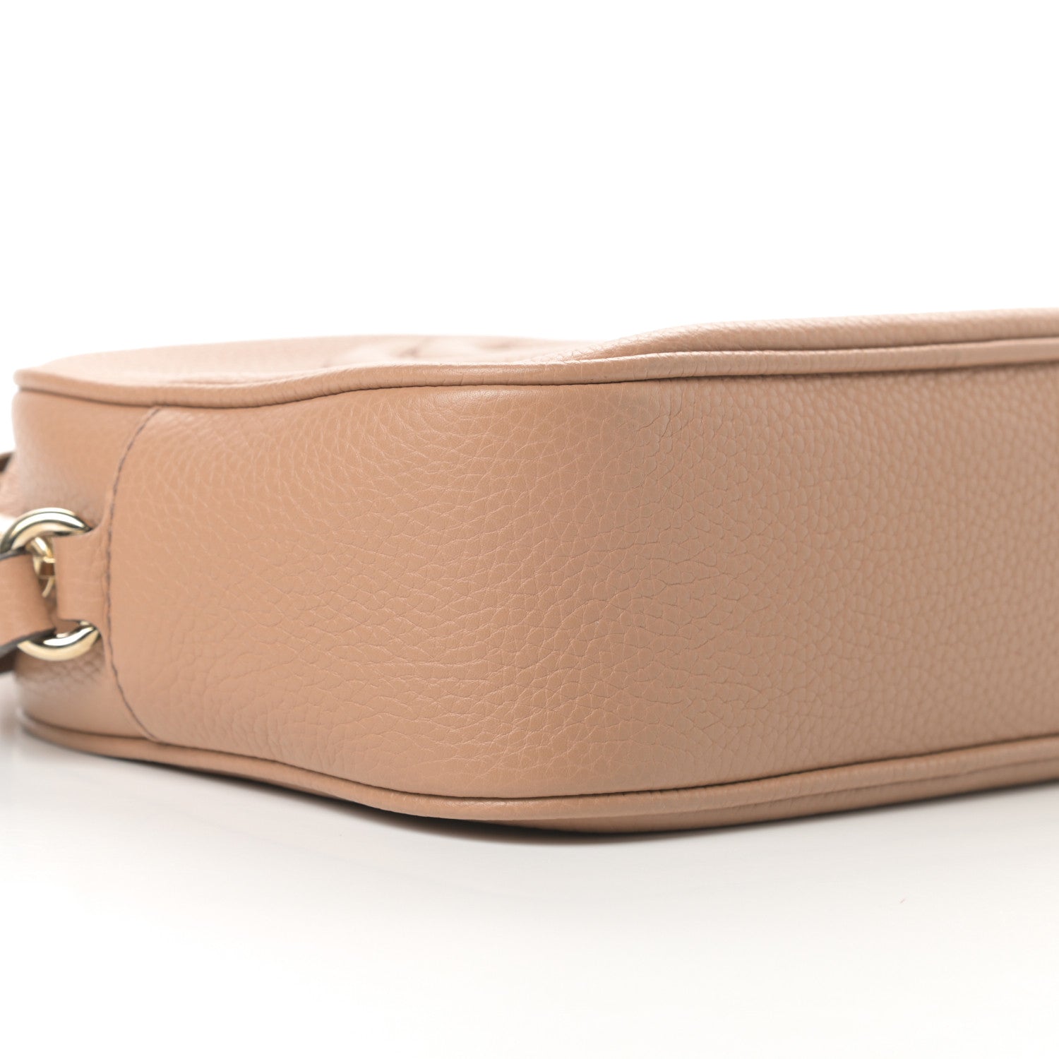 Gucci Pebbled Calfskin Small Soho Disco Bag Rose Beige 9 of 12