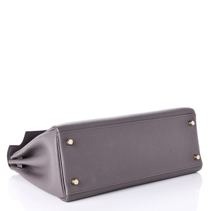 Hermes Togo Kelly Retourne 32 Etain 6 of 34