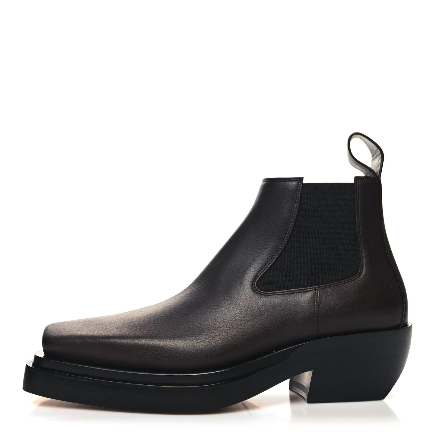 Calfskin Lean Mens Ankle Boots 40 Fondant