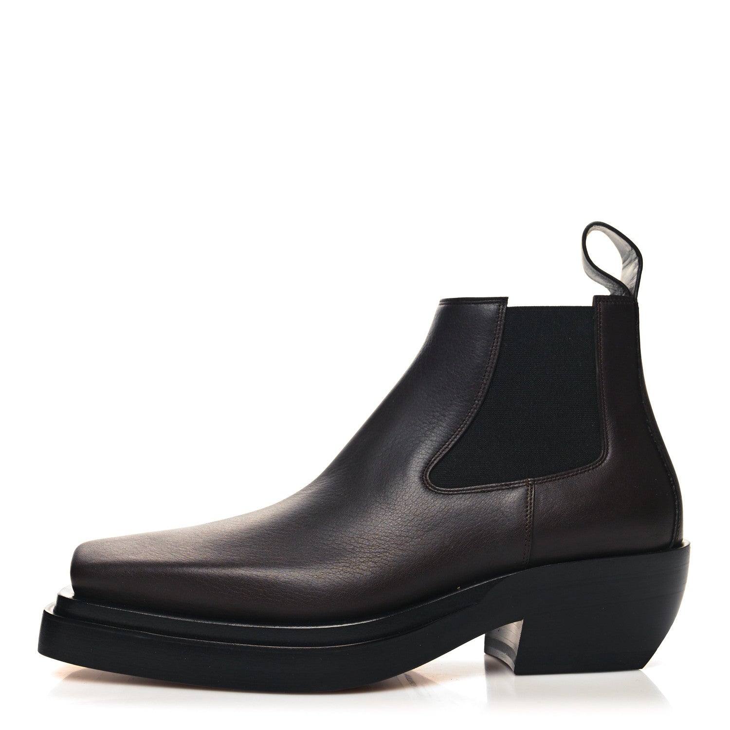 Bottega Veneta Calfskin Lean Mens Ankle Boots 40 Fondant 1 of 7