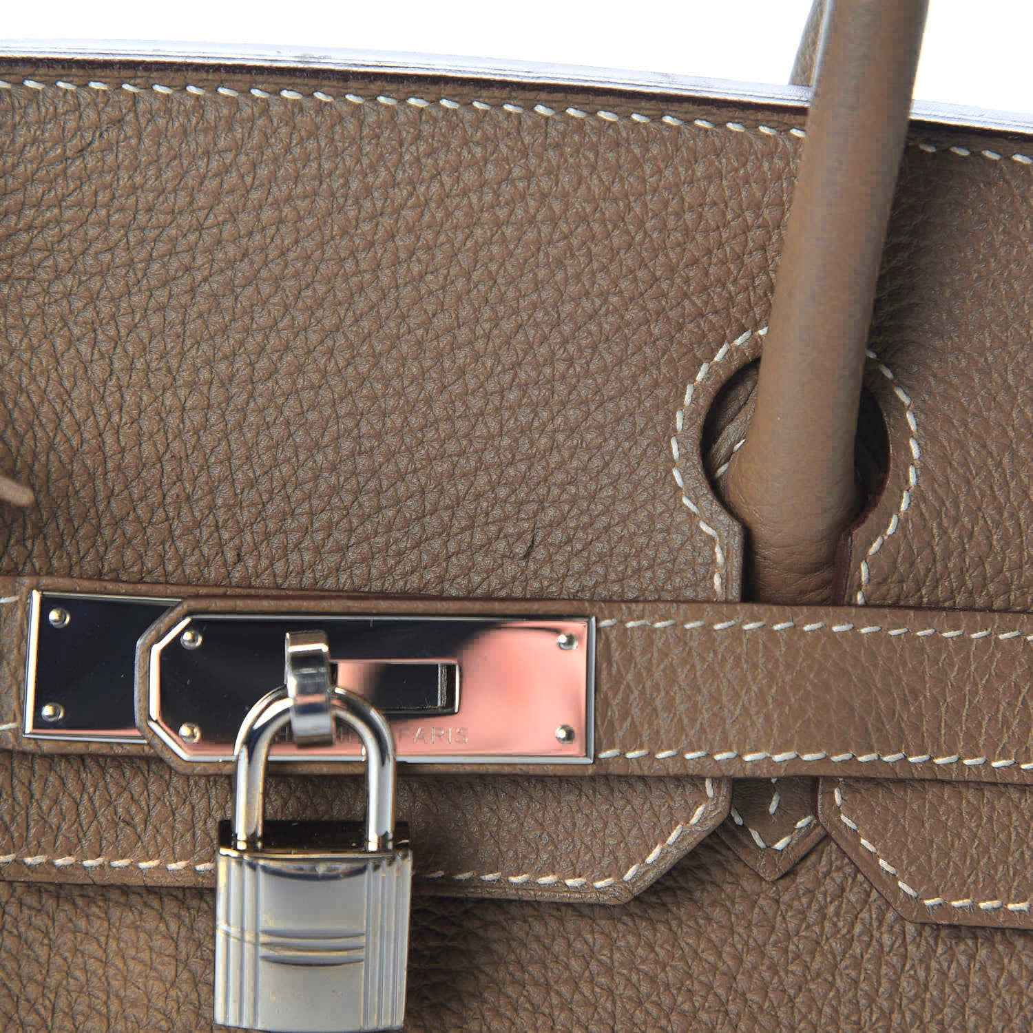 Hermes Togo Birkin 30 Etoupe 12 of 12