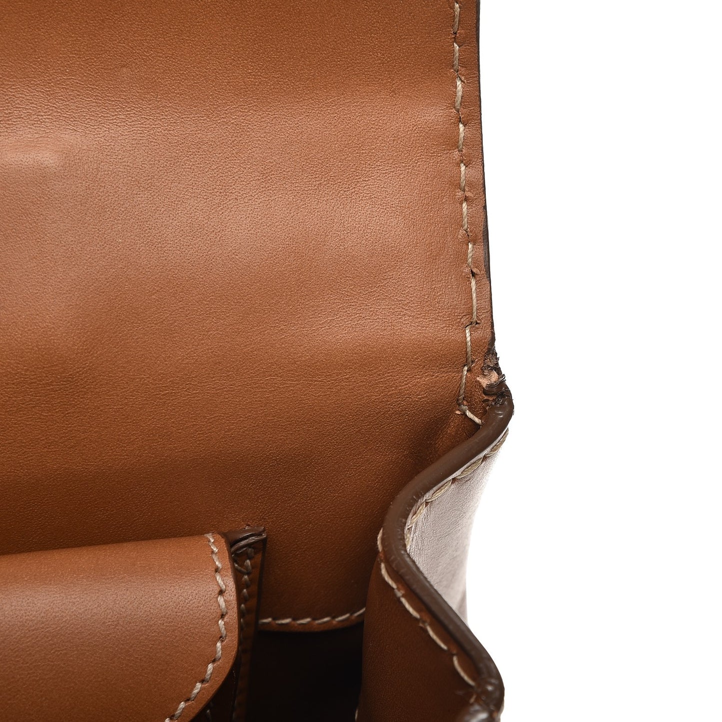 Vitello Tri-Color Sound Top Handle Satchel Naturale Black