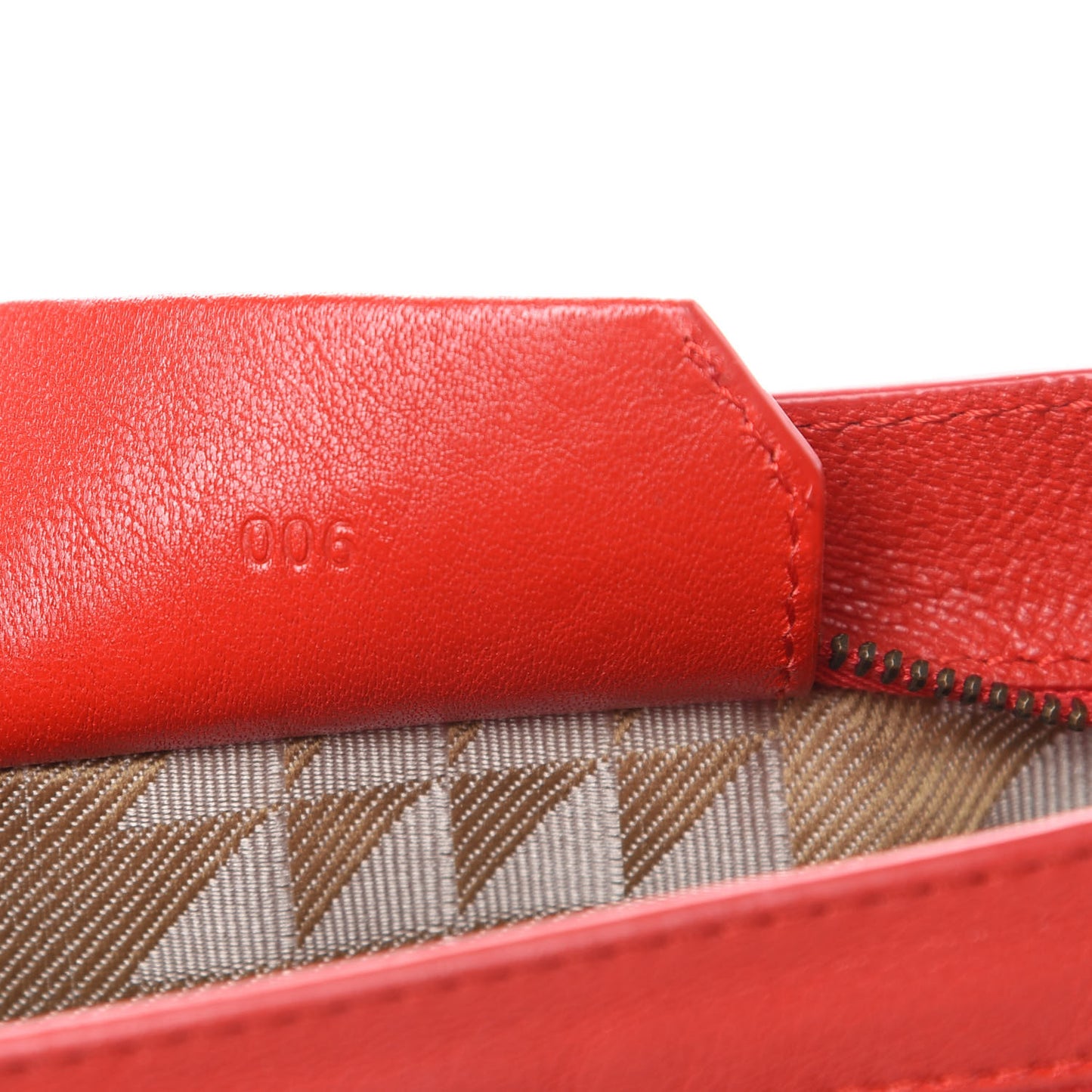 Lambskin Medium PS1 Satchel Red