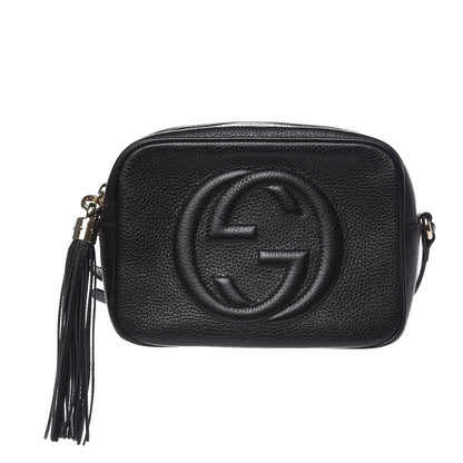 Gucci Pebbled Calfskin Small Soho Disco Bag Black 1 of 9