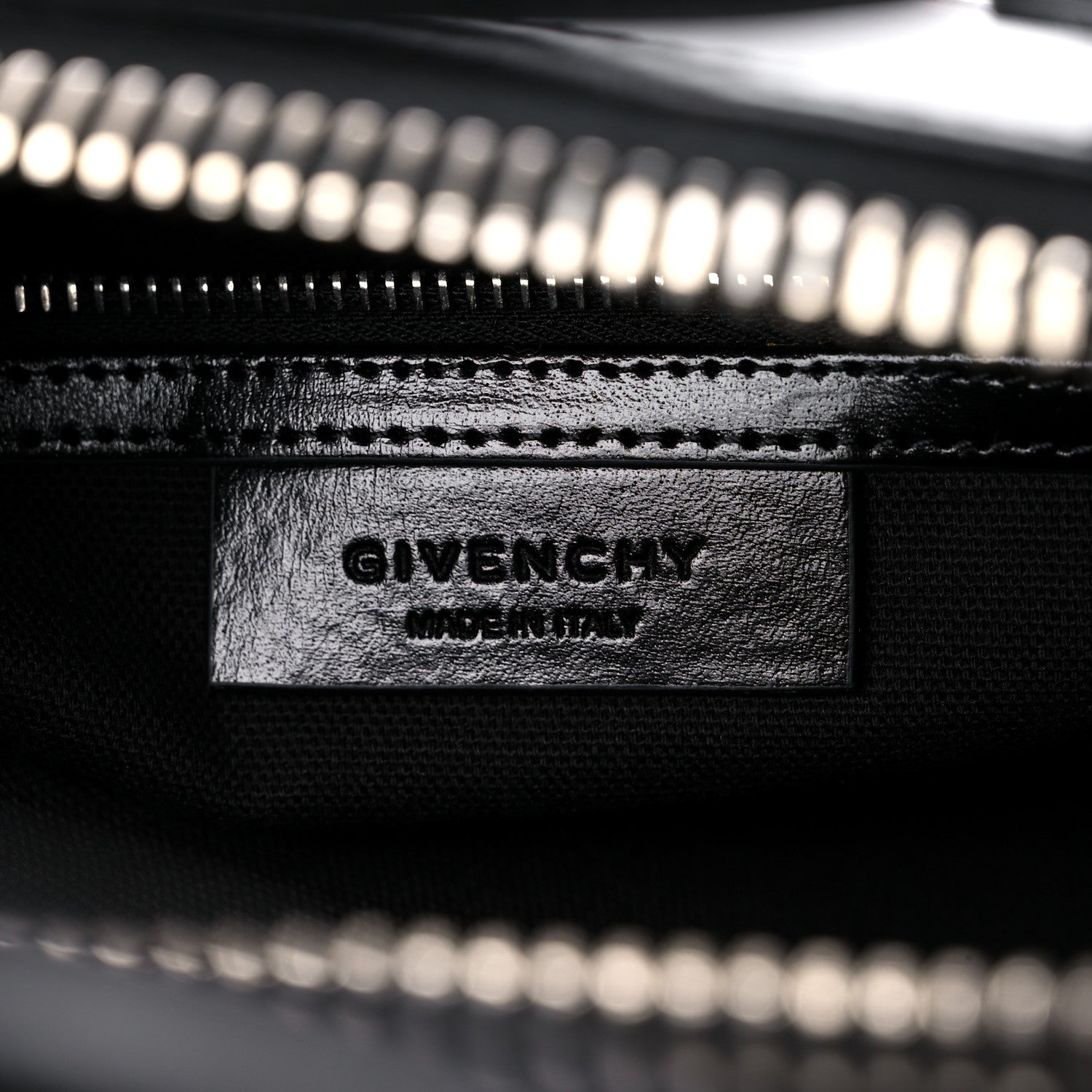 Givenchy Shiny Lord Calfskin Small Antigona Black 6 of 9