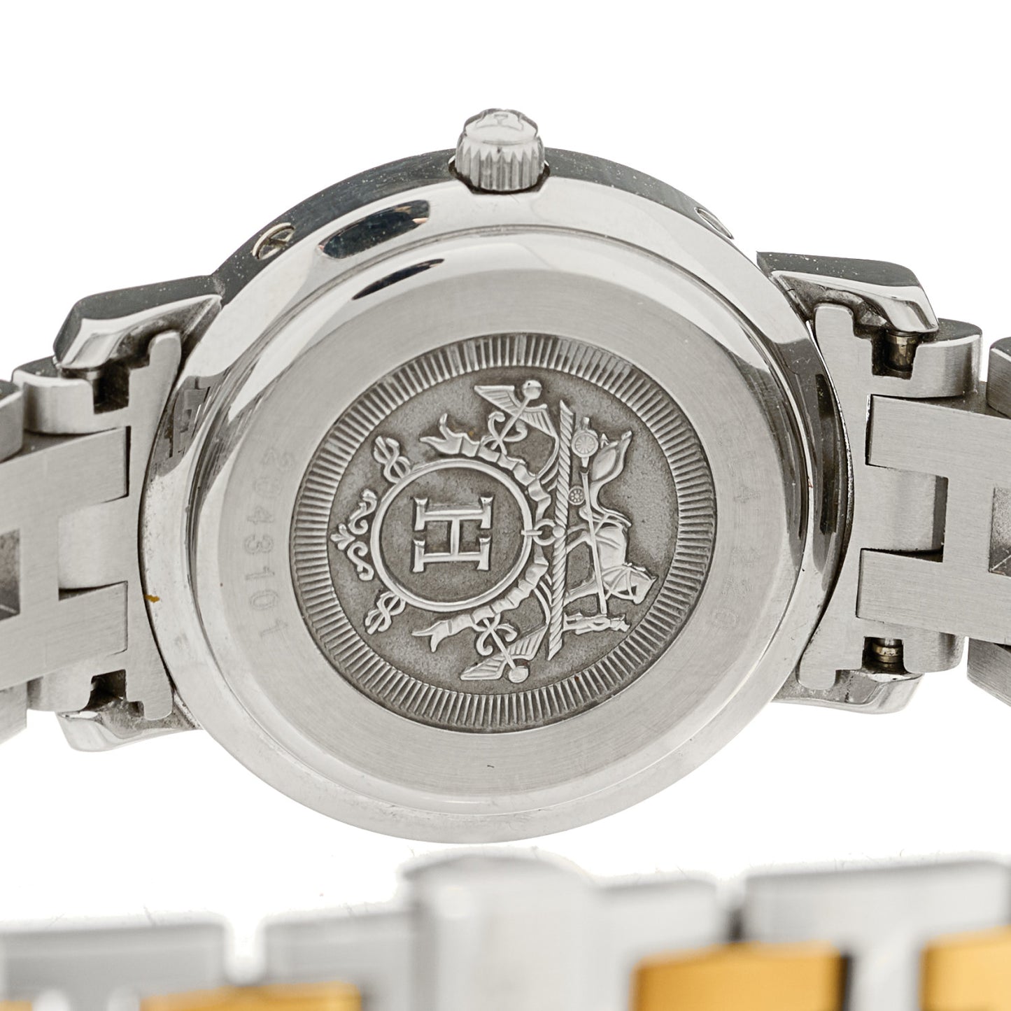Stainless Steel 24mm Clipper Quartz Watch Gold
