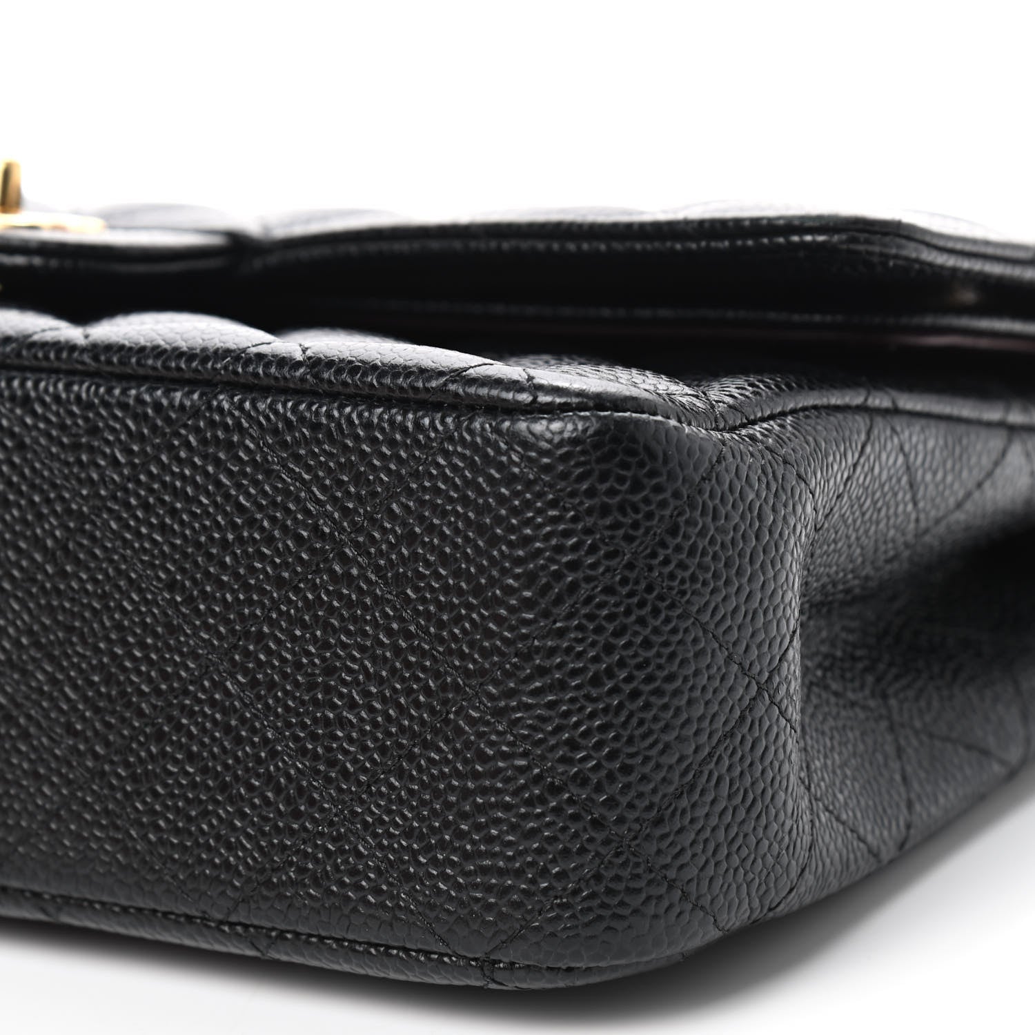 Chanel Caviar Quilted Medium Double Flap Black 9 of 9