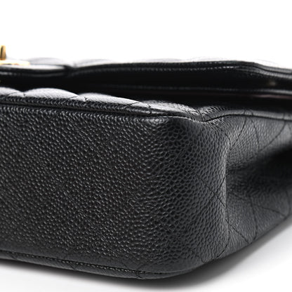 Chanel Caviar Quilted Medium Double Flap Black 9 of 9