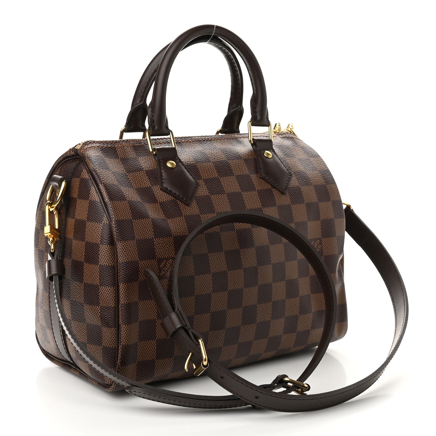 Damier Ebene Speedy Bandouliere 25